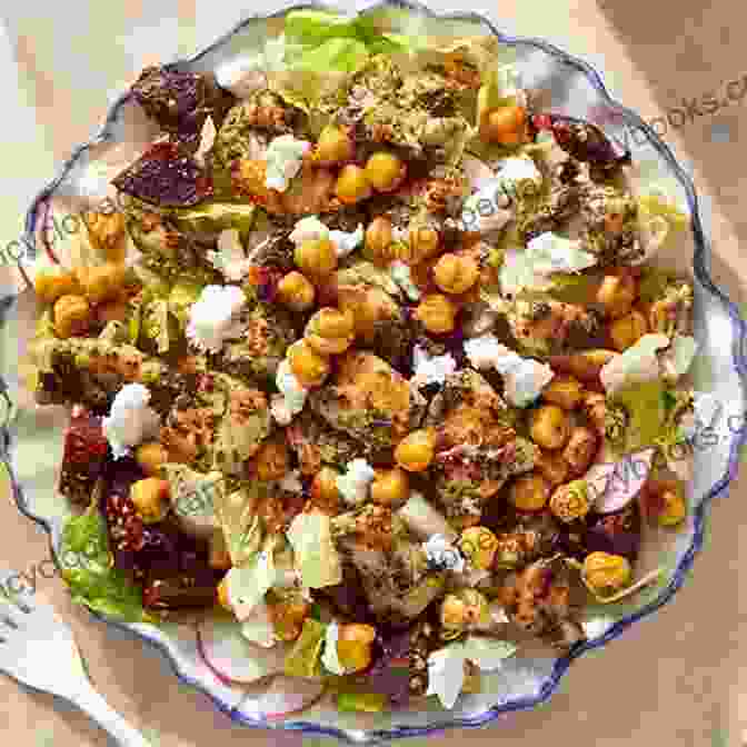 A Colorful Mediterranean Chicken Salad With Chickpeas, Olives, Feta Cheese, And A Tangy Lemon Herb Vinaigrette. The Complete Instant Pot Cookbook: Recipes For Easy Meals: Chicken Breast Instant Pot Recipes