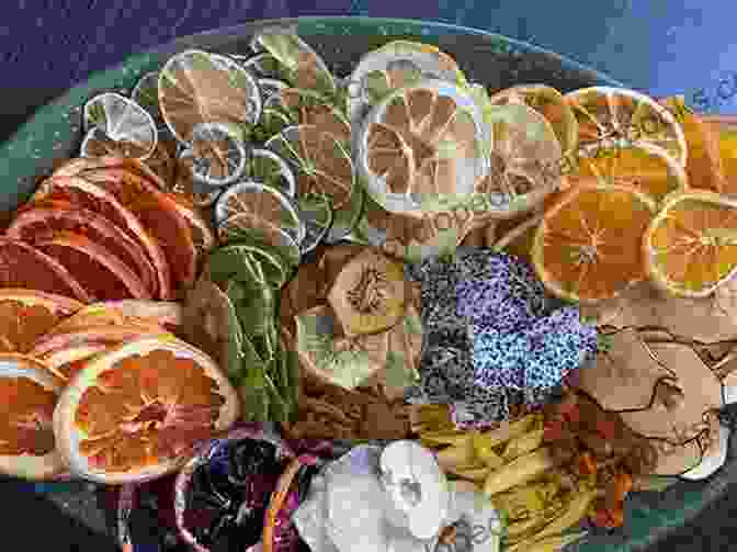 A Colorful Medley Of Dehydrated Fruit Slices, Arranged In A Glass Jar, Inviting Taste Buds On A Fruity Adventure. DEHYDRATION RECIPE FOR BEGINNERS: INGENIOUS RECIPES FOR THE DEHYDRATOR AND OVEN INCLUDING RECIPES FOR CHIPS FRUIT LEATHER BEEF JERKY MEAT VEGETABLES AND FRUIT AND MUCH MORE