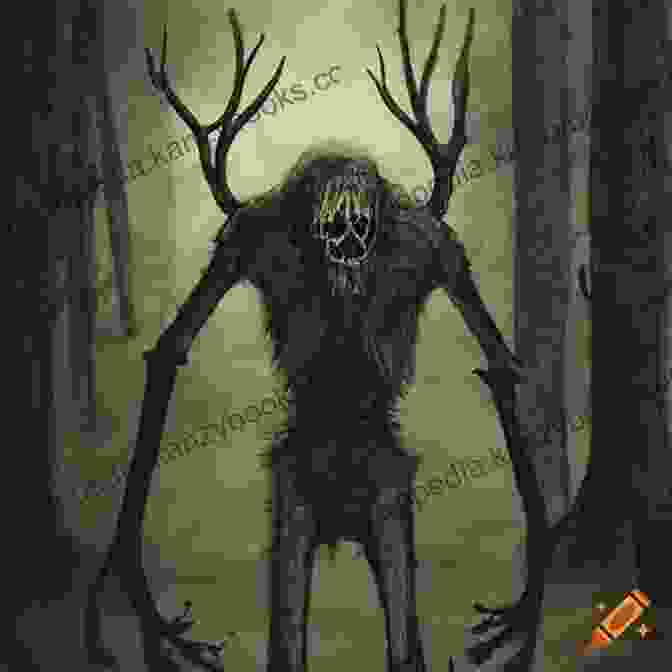 A Haunting Illustration Of The Wendigo In The Snowy Wilderness Arthur Blackwood S Scary Stories For Kids Who Like Scary Stories: 2