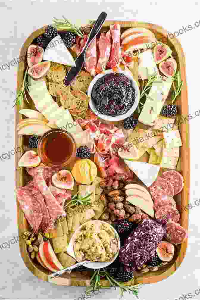 A Selection Of Meats On A Charcuterie Board EASY CHARCUTERIE BOARD FOR BEGINNERS: Creative Guide To Arrangements Recipes And Pairings For Any Occasion