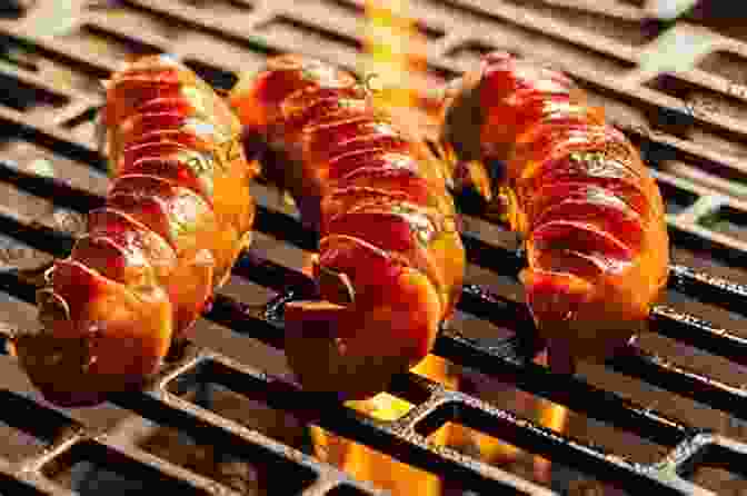 A Sizzling Plate Of Boerewors Sausages Cooked On A Grill. South African Cooking In The USA