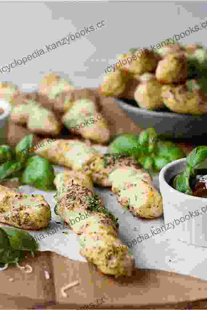 Golden Brown Herb Breadsticks, Sprinkled With Fragrant Herbs, Inviting A Delightful Sensory Experience. DEHYDRATION RECIPE FOR BEGINNERS: INGENIOUS RECIPES FOR THE DEHYDRATOR AND OVEN INCLUDING RECIPES FOR CHIPS FRUIT LEATHER BEEF JERKY MEAT VEGETABLES AND FRUIT AND MUCH MORE